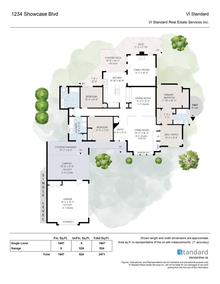 Colour Floorplan